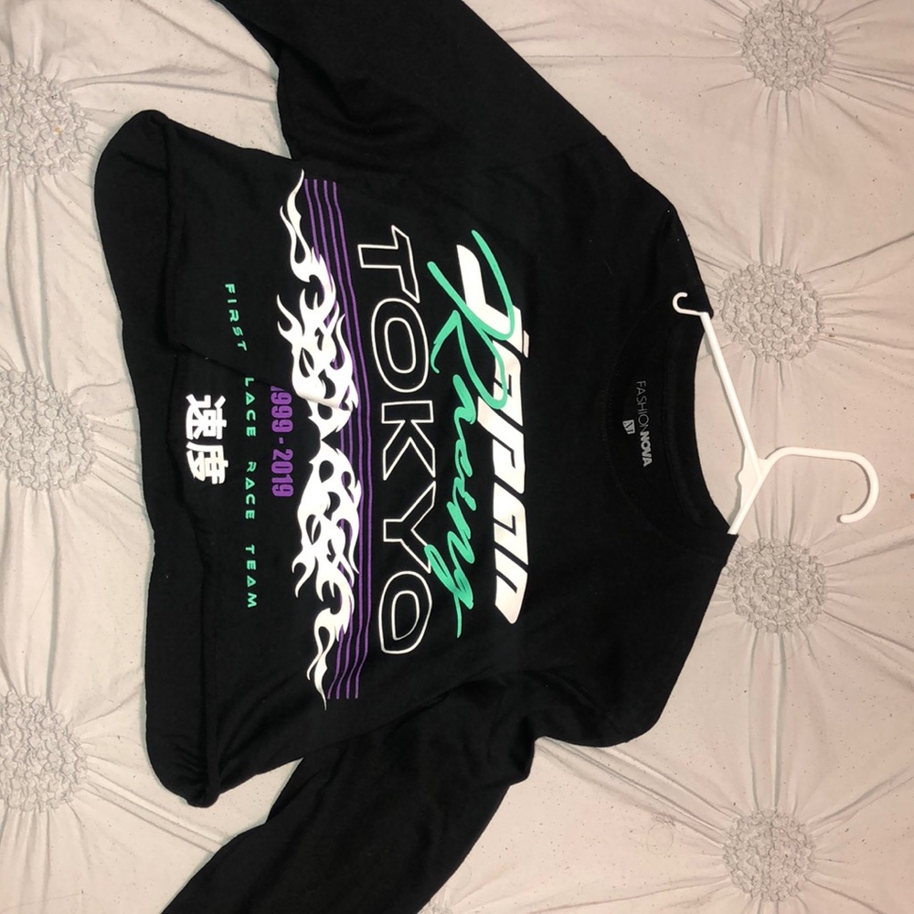 fashion nova crop top!!